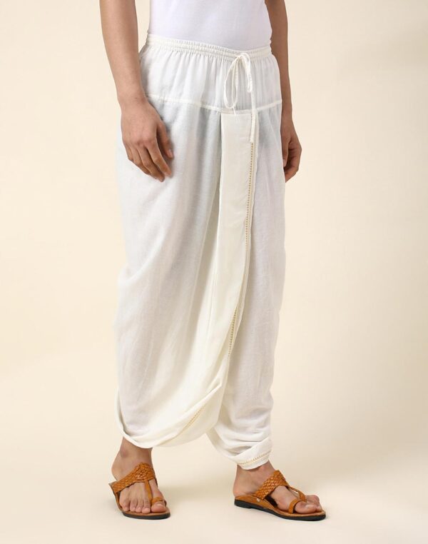 White dhoti