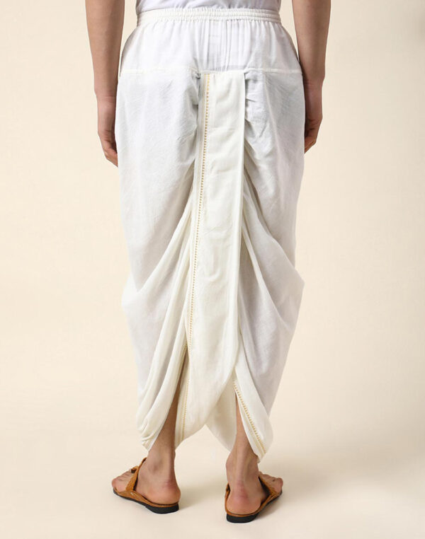 White dhoti